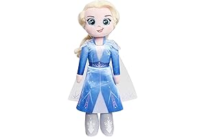 Disney Frozen Talking Plush Elsa Doll in Travel Attire with Cape