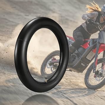 Thickened Rear Tire Tube for Yozma in 10 Dirt Bike, Butyl Rubber Fat Tire Replacement, for Yozma Upgrades Part, Electric Bike Parts Accessories Rear Inner Tube