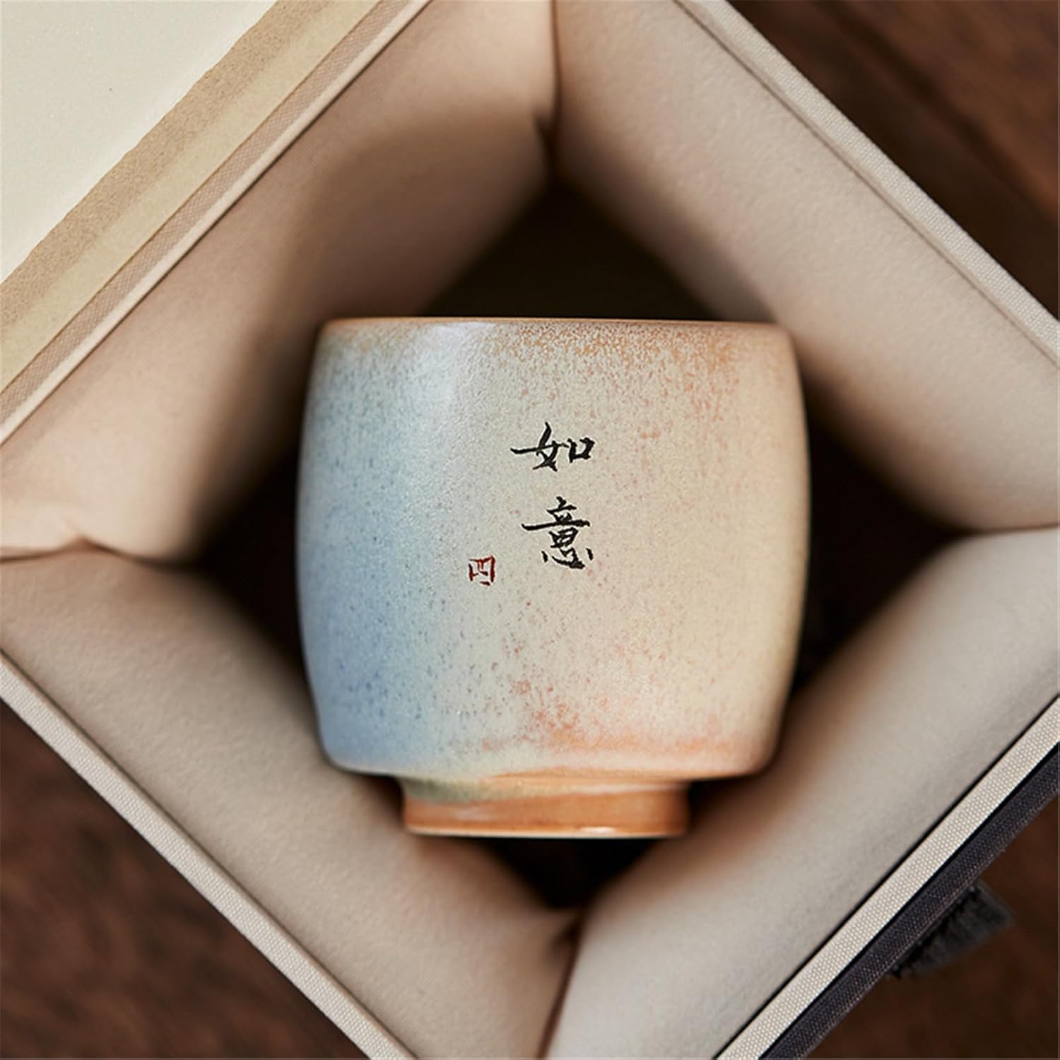 Glaze-Transformation Host Cup - Personal Ceramic Teacup-style6