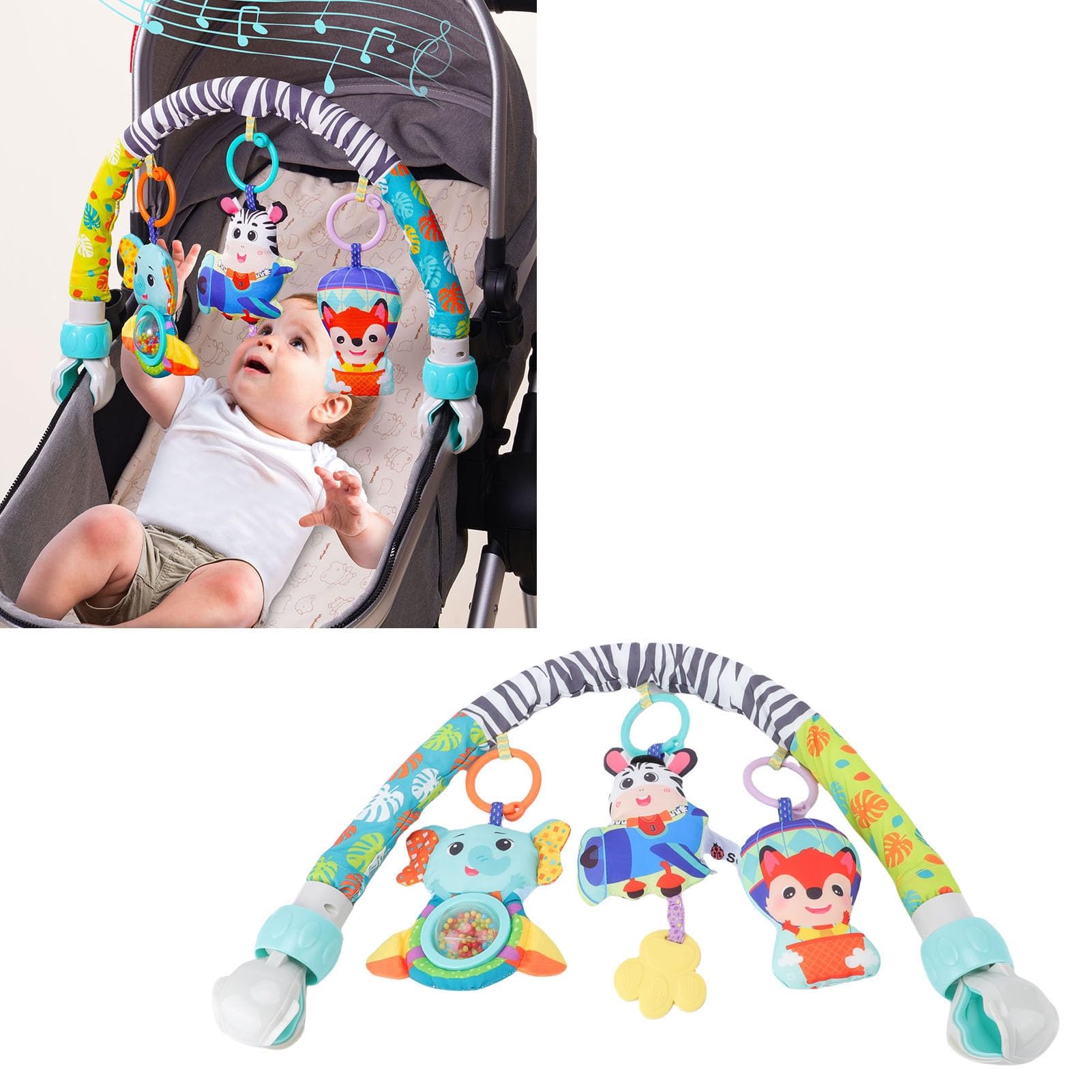 Domary Stroller Pendant Toy Attractive Design Multi-Scenario Use for