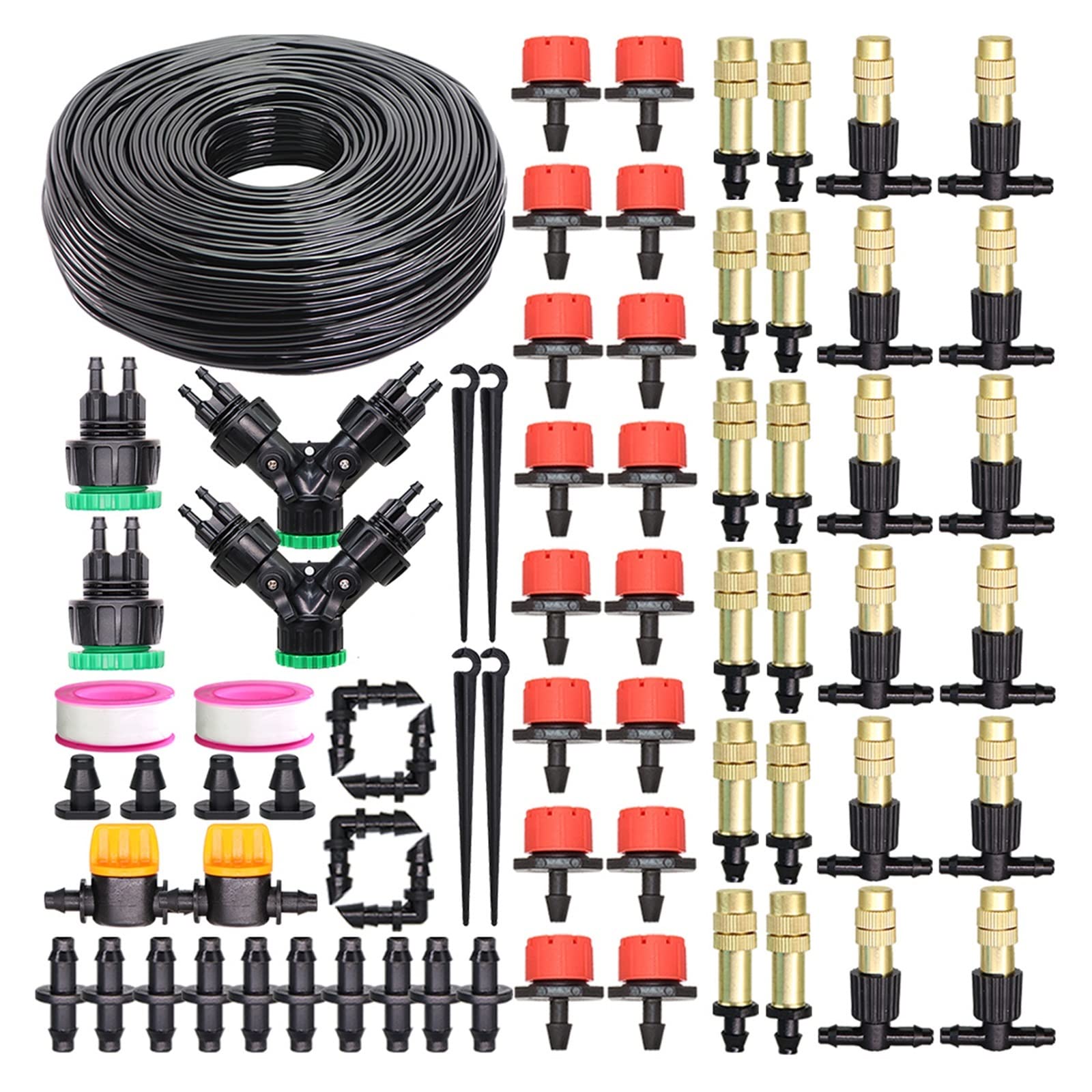 Systeme d'irrigation en laiton 1/4 durable pour un arrosage de precision