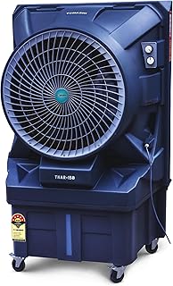 THAR 150 2025 High Performance Air Cooler|44mm Motor|22 in Air Circle|400w Power|Honeycomb Powerful Cooling Pad|90L Water Tank|Shockproof Rustproof Powerful ABS Body