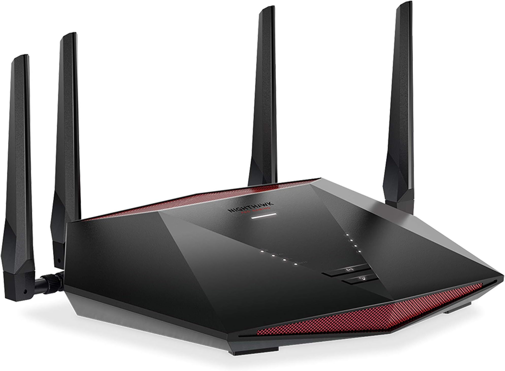NETGEAR XR1000-100NAR Nighthawk AX5400 5.4Gbps 6-Stream Pro Gaming WiFi 6 Router - Certified Refurbished