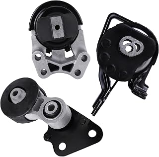 Rockplanet 3-Pc Engine Mount Kit for 07-14 Ford Edge 3.5L/3.7L & Lincoln MKX - Front Rear Transmission Mounts A5342 A5431 A5605