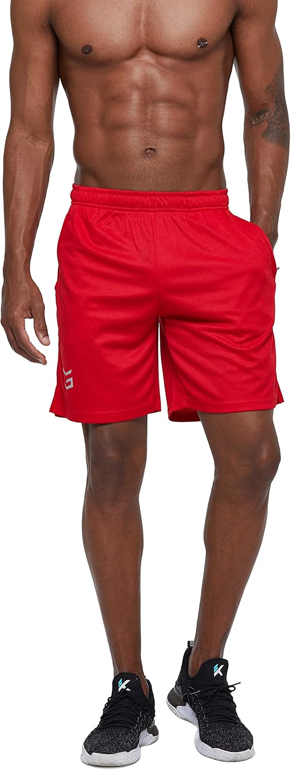 G Gradual Men's 2 Pack 7" Workout Running Shorts Quick Dry Lightweight Gym Shorts with Zip Pockets - Image 3