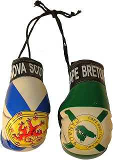 NOVA SCOTIA & CAPE BRETON ISLAND Flags Mini BOXING GLOVES. New