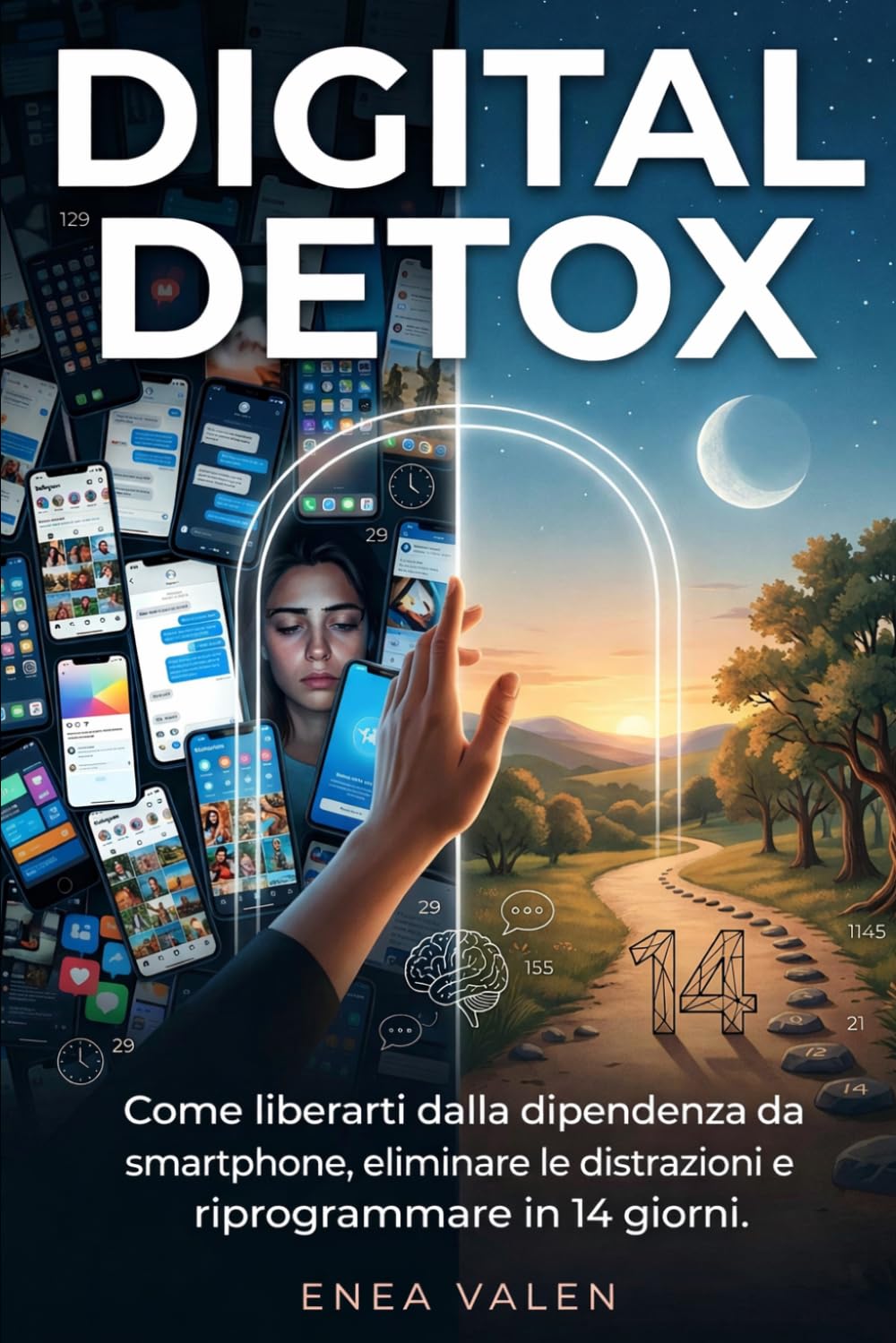 DIGITAL DETOX: Come liberarti dalla dipendenza da smartphone, eliminare le distrazioni e riprogrammare il cervello in 14 giorni.