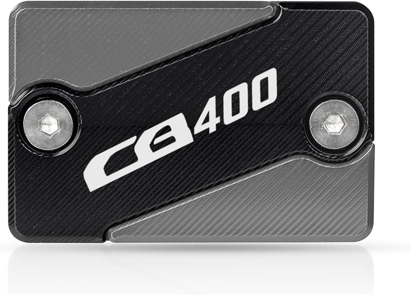 Cover Cap Guard Motorcycle CNC Front Brake Fluid Cylinder Master Reservoir Cover Cap for H-ONDA CB400 CBR400R CBR400F CB400X 2013 2014 2015 2016 (Color : Gray)