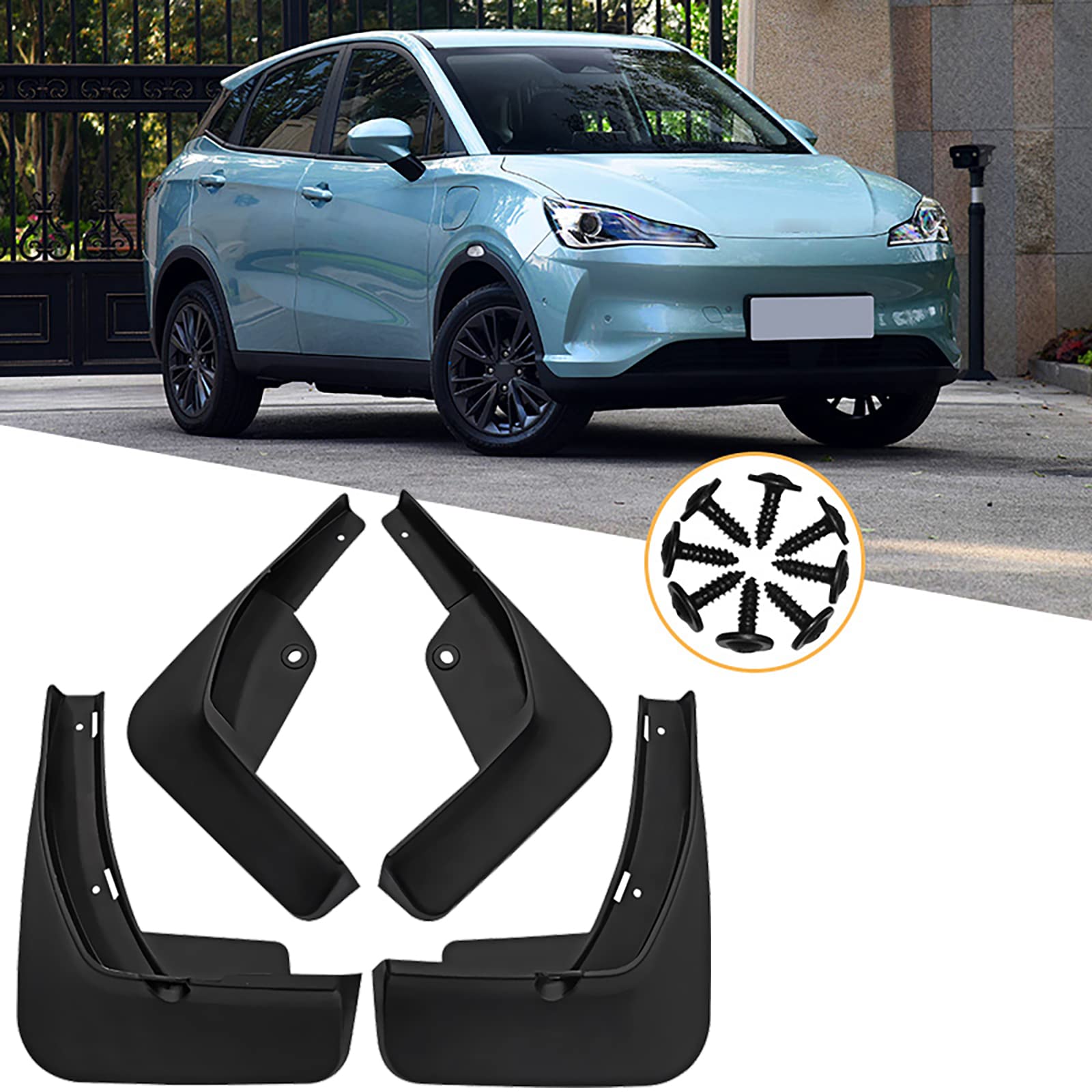 Bavettes pour Neta V 2021 2022 JONASC garde-boue de voiture avant arrière