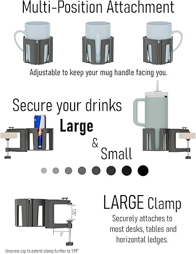 Miniatura 2 de El mejor portavasos antiderrames para tu escritorio o mesa