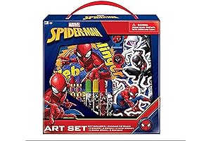 Marvel Avengers Spiderman Chalk Art Set for Kids