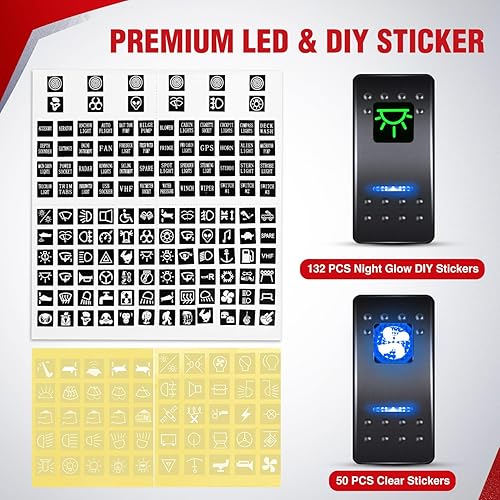 Vista 32 de Nilight - NI -WA 06. Kit de cableado de la barra de luz LED - 2 cables 12V Interruptor de encendido y apagado, relé de potencia, fusible