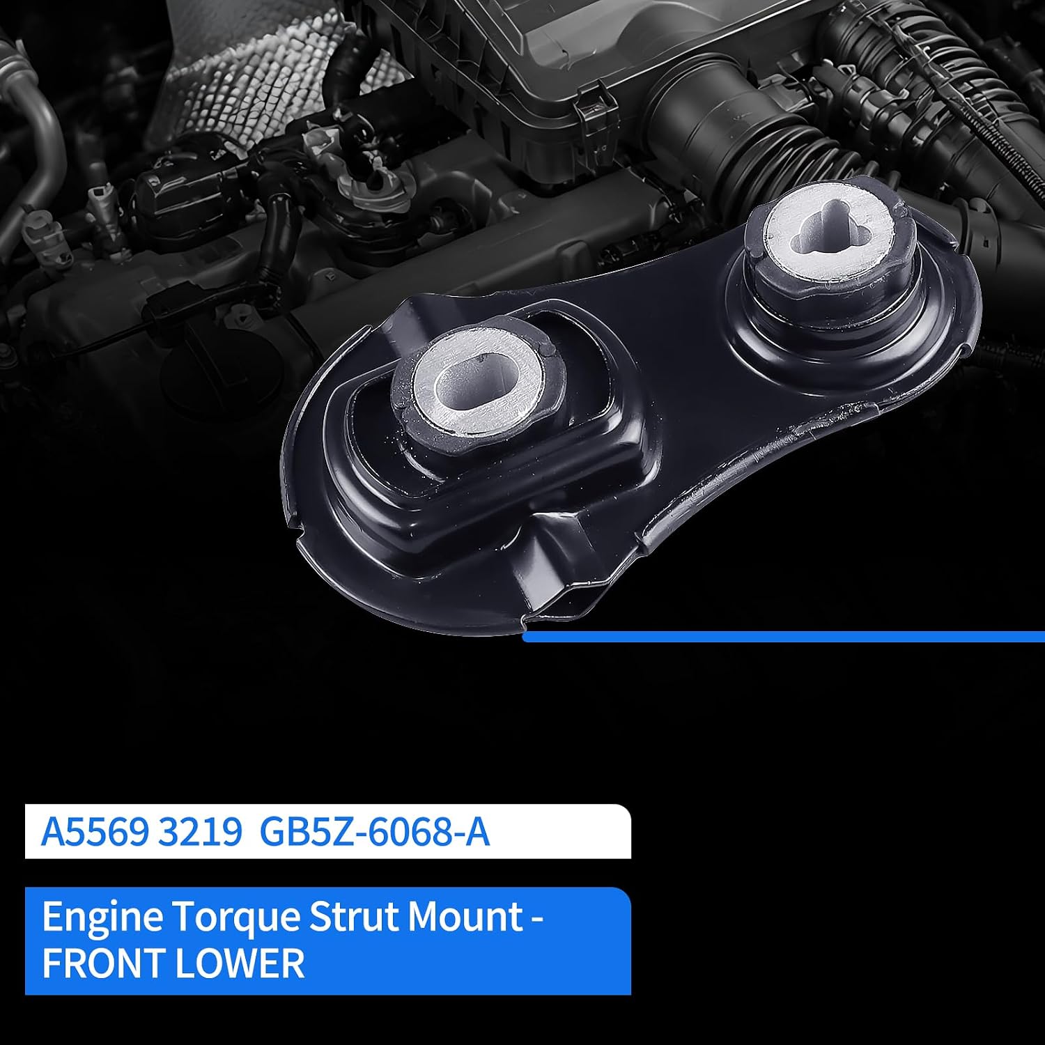 Engine Motor Mounts Set Compatible with 2016-2019 Ford Explorer 3.5L