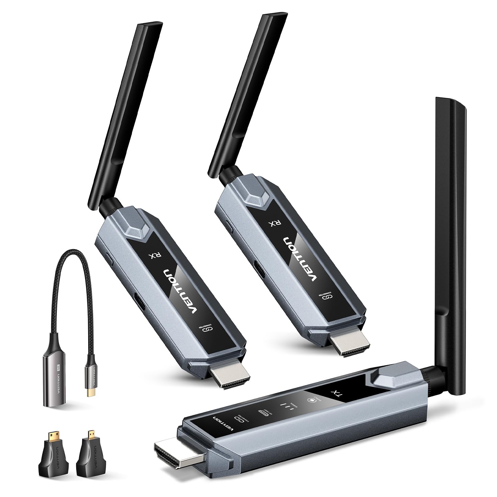 transmettitore wireless hdmi 656ft thermal control up to 6 ricevitori
