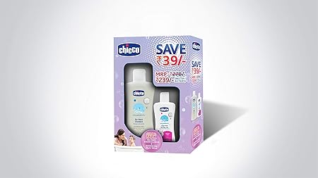 Chicco Shampoo 200ml + Bathing Gel 100ml