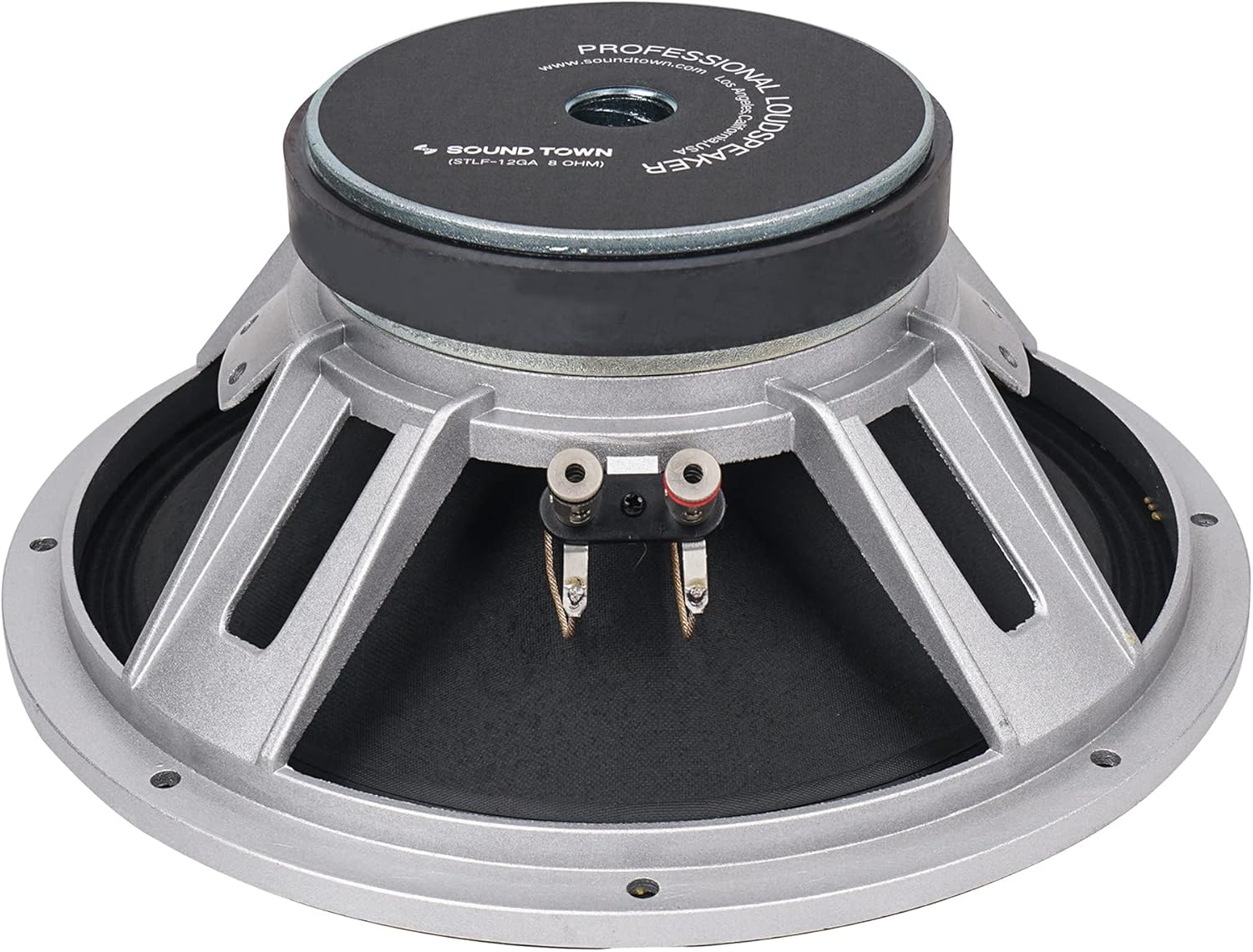 Sound Town 12” 300W Cast Aluminum Frame Woofer w/ 3" Voice Coil, Replacement Woofer for PA/DJ Speaker, Bass Guitar Cabinets (STLF-12GA)