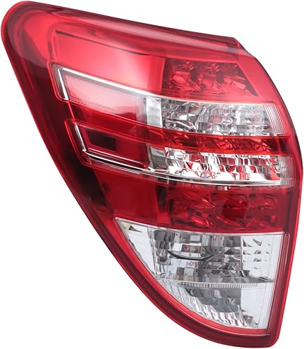 LYNICESHOP Luces traseras traseras de freno para Toyota Rav4 2009-2012, lámpara de freno halógena montada en un cuarto exterior de 2009 a 2012, luz