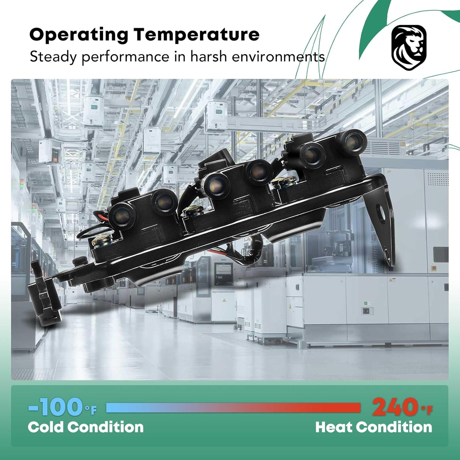 YHTAUTO Ignition Coil Replacement for Hyundai Tucson 2005-2009 Kia Sportage 2005-2010, V6 2.7L Replace C1501