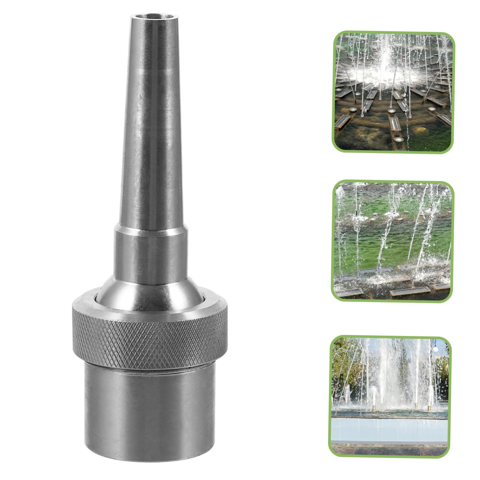 HANABASS Fountain Spray Sprinkler Pond Fountain Nozzle Water Fountain Nozzle Metal Construction 1 Inch Outlet