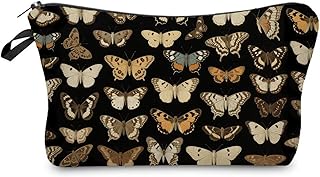 Livel lhood Bolsa de maquillaje de polilla, b...