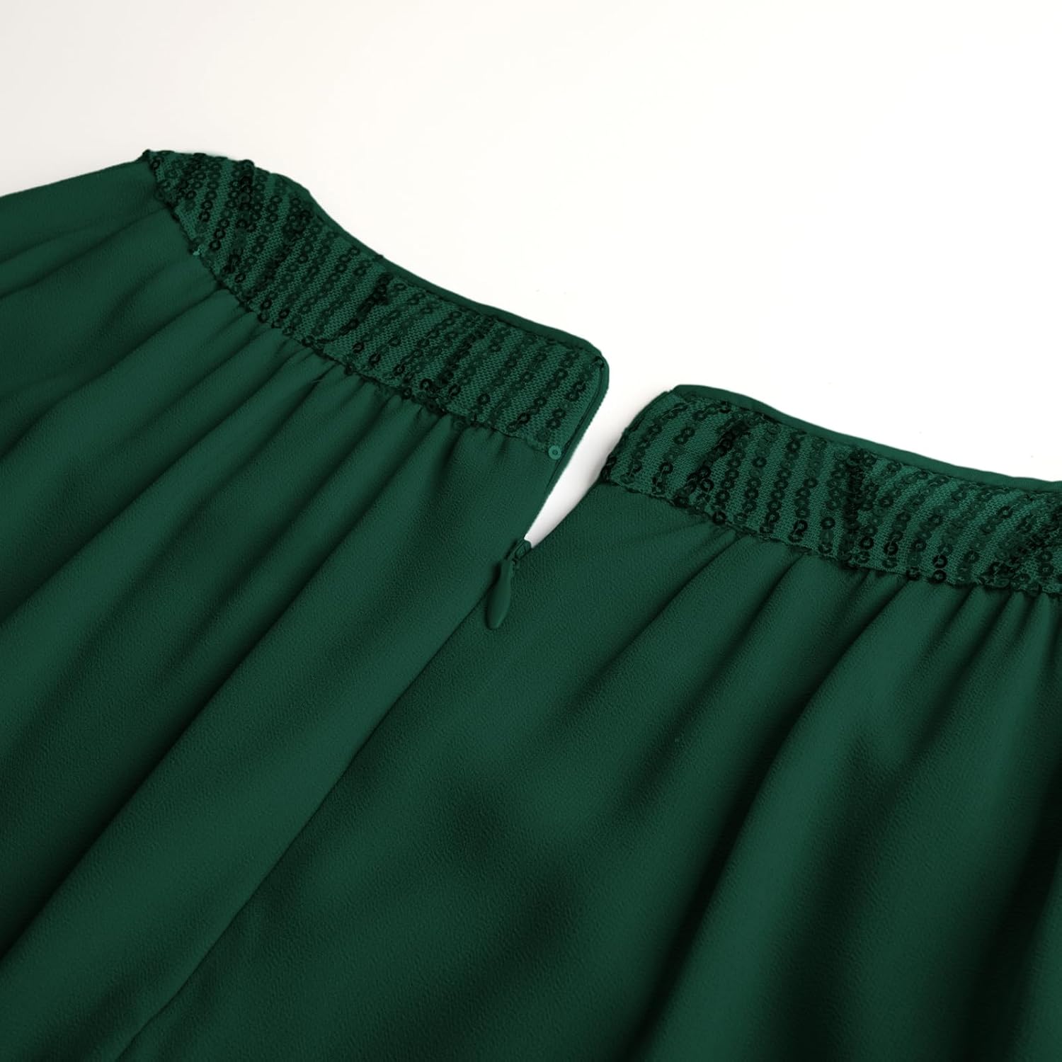 Hanna Nikole Mother of Bride Pant Suits Plus Size Half Sleeve 2 Piece Chiffon Pantsuit Formal Wedding Guest Outfit - Image 7