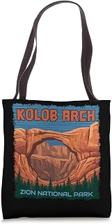 Kolob Arch Zion National Park Outdoor Vintage Tote Bag