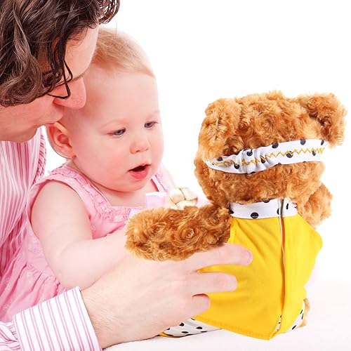 Miniatura 3 de Juego de 2 lindas camisa o falda de oso de peluche que se adapta a la mayoría de los animales de peluche de 14 a 18 pulgadas, construye una ropa de