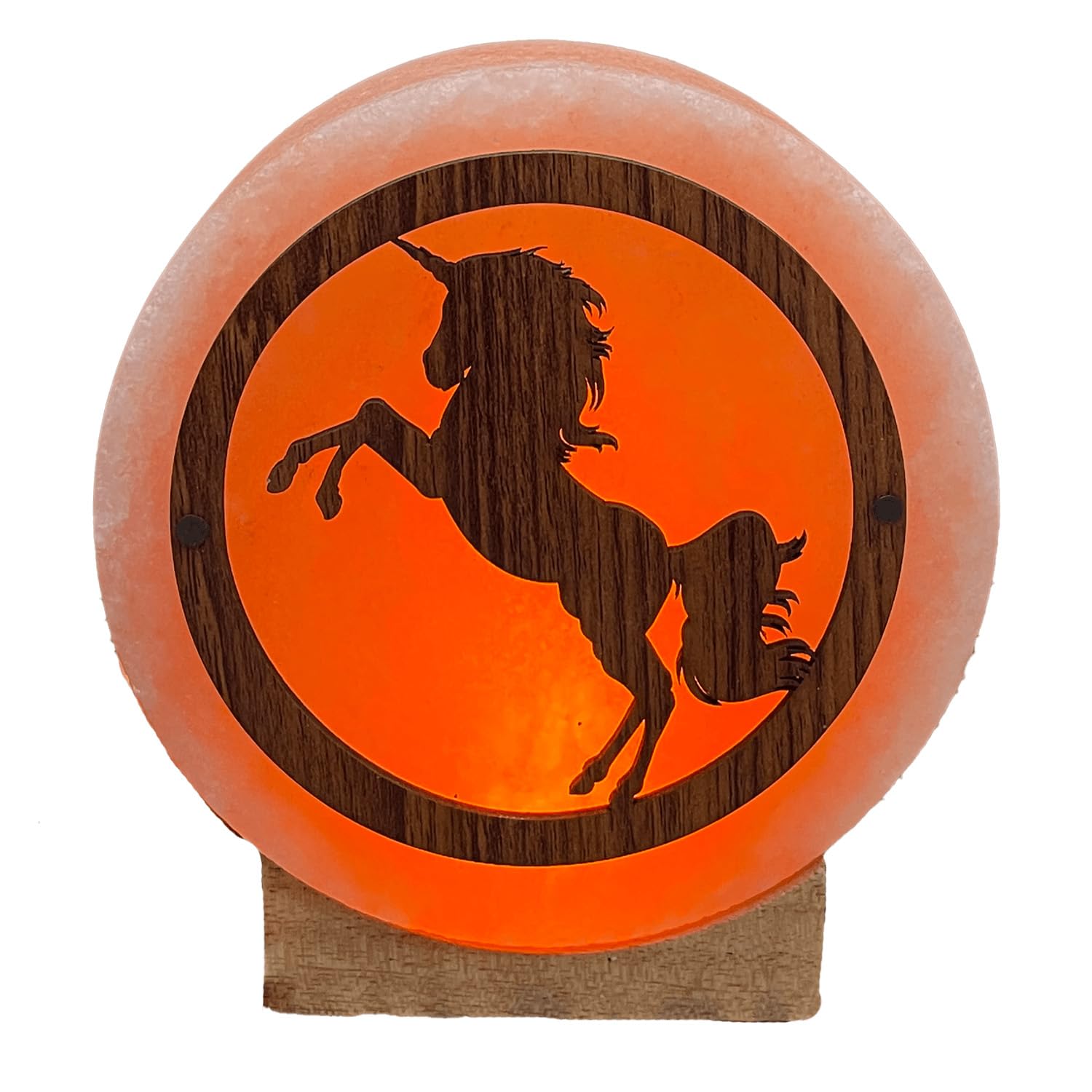Sense Aroma Light Himalayan Salt Lamp 1.2Kgs Round Meditation Mood Unicorn Authentic Usb
