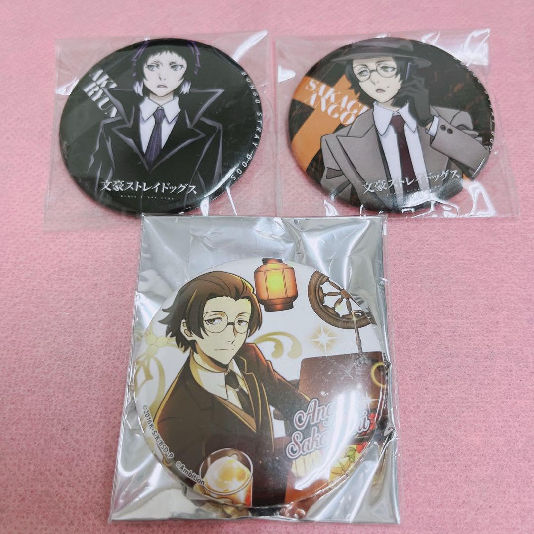 Amazon.co.jp: 文豪ストレイドッグス 文スト 缶バッジ 芥川龍之介 坂口