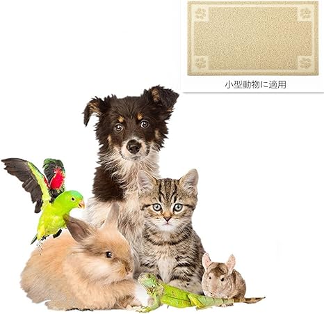 Amazon プレミアム猫砂取りマット 猫ちゃんが用を足した後に 足の裏に付着している猫砂を取るためのマットです 室内をキレイに保持する砂取りマット 長方形 約 50 30 0 5cm Happy Cy クッション マット マルチカバー 通販