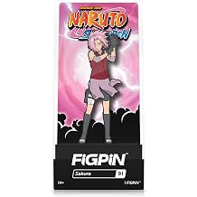FiGPiN Naruto Shippuden Sakura - Collectible Pin with Premium Display Case