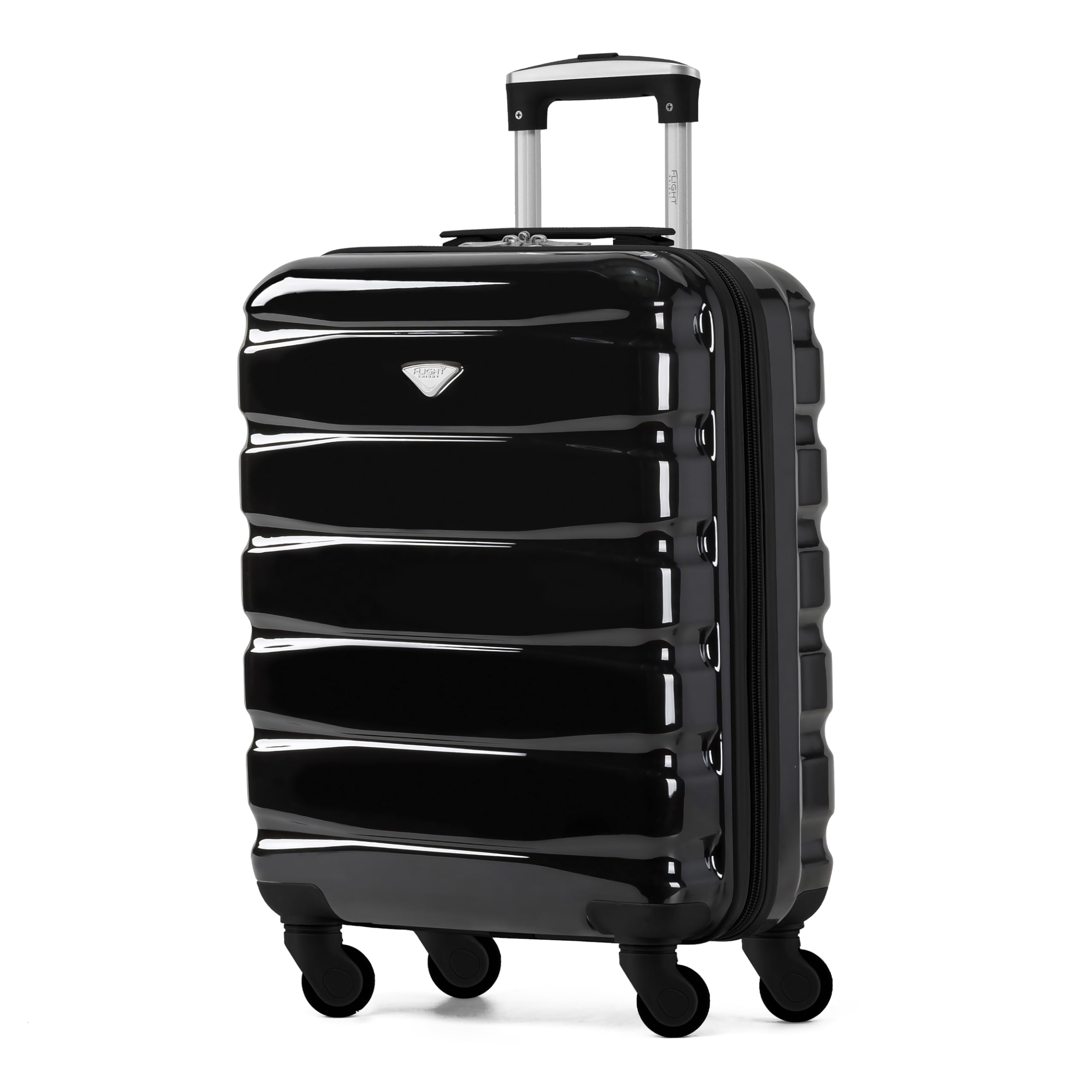 Flight Knight Lightweight 4 Wheel ABS Hard Case Medium Suitcase Approved for Over 100 Airlines Including easyJet, British Airways, Ryanair, Jet2, Emirates & Many More - Check-in Medium Size 25" — view 170