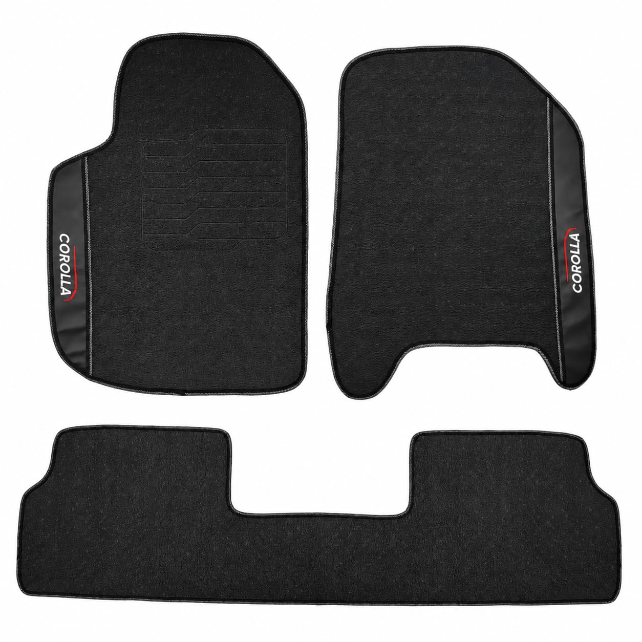 Jogo de Tapetes Automotivos para Corolla 2003 2004 2005 2006 2007 Emborrachado