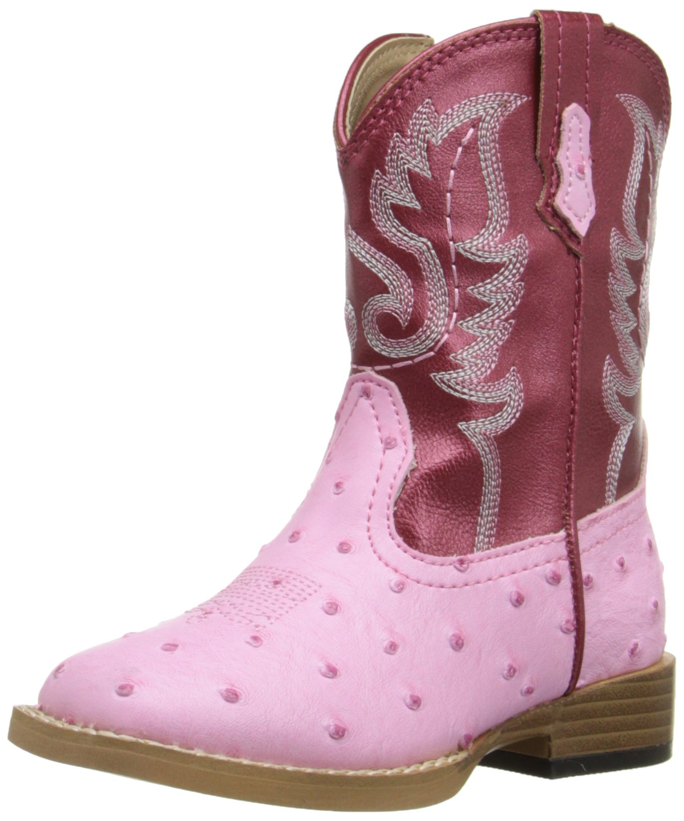 Roper Toddlers Bumps Boot, Pink, 5