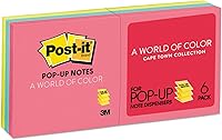 Vista 1 de Post-it R330AN - Recambios para notas emergentes, 3 pulgadas x 3 pulgadas, 100Sht/PD, 6/PK, Ciudad del Cabo