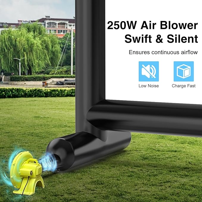 Pantalla Inflable para Proyector Exterior 16ft 120 Pulgadas miniatura 4