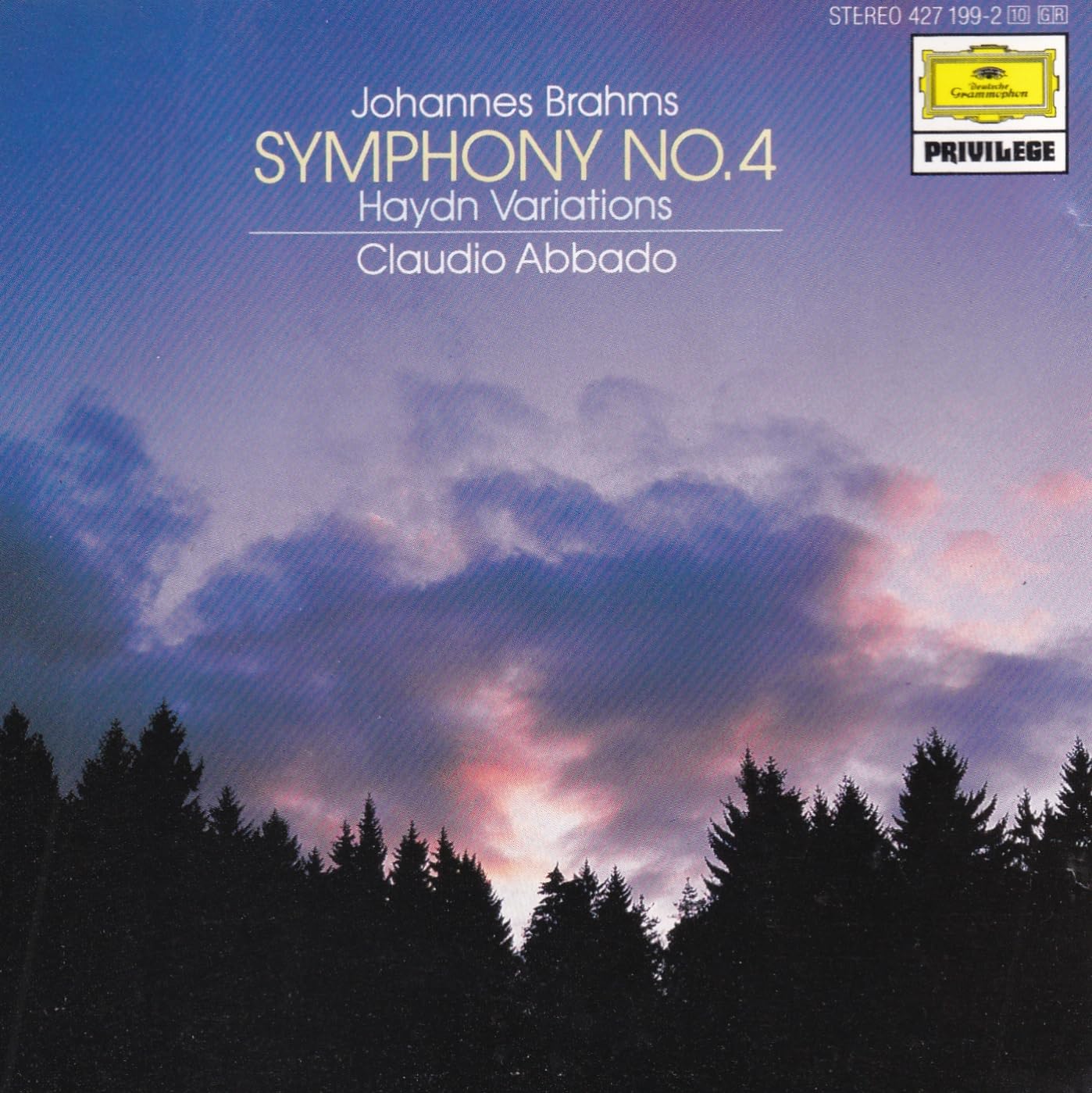 Symphony 4 [Audio CD] Brahms and Jochum