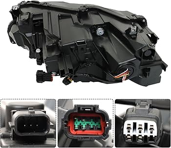 Amazon.com: GENRICS Headlight Assembly Headlamp Replacement for