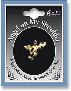 Cathedral Art Guardian Angel Inspirational Lapel Pin