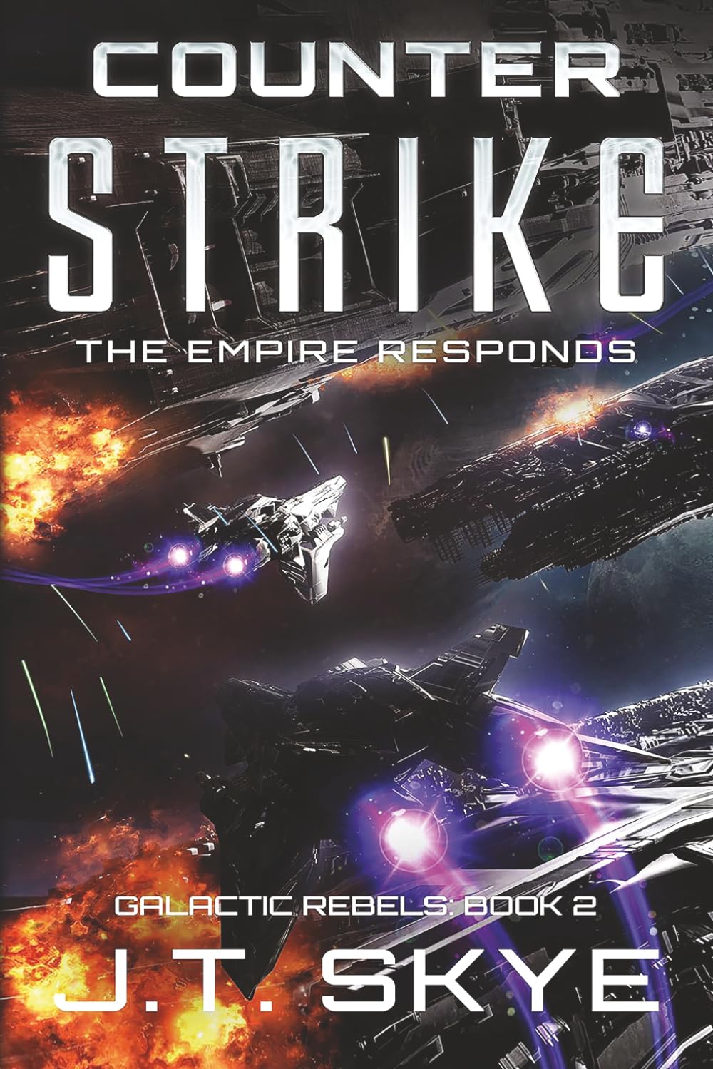 Counter Strike: The Empire Responds – Military Sci Fi and Space Opera Thriller (Galactic Rebels)