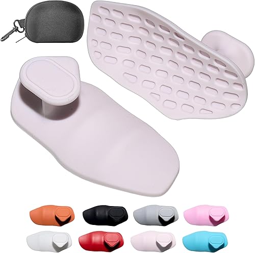 Agarres de silicona para levantamiento de pesas, guantes de entrenamiento para hombres, agarre antideslizante para entrenamiento de gimnasio para