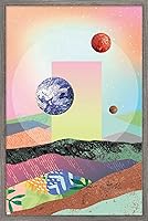 Vista 46 de Trends International Abstract Space Wall Poster with Magnetic Frame