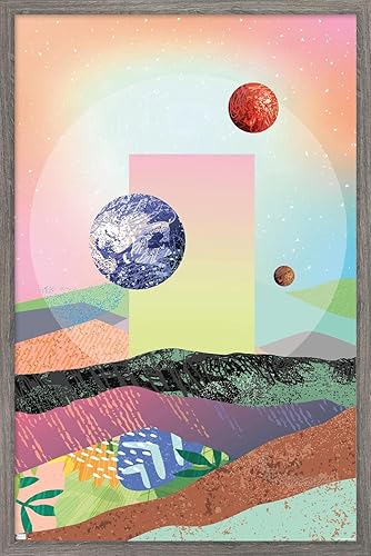 Miniatura 46 de Trends International Abstract Space Wall Poster with Magnetic Frame