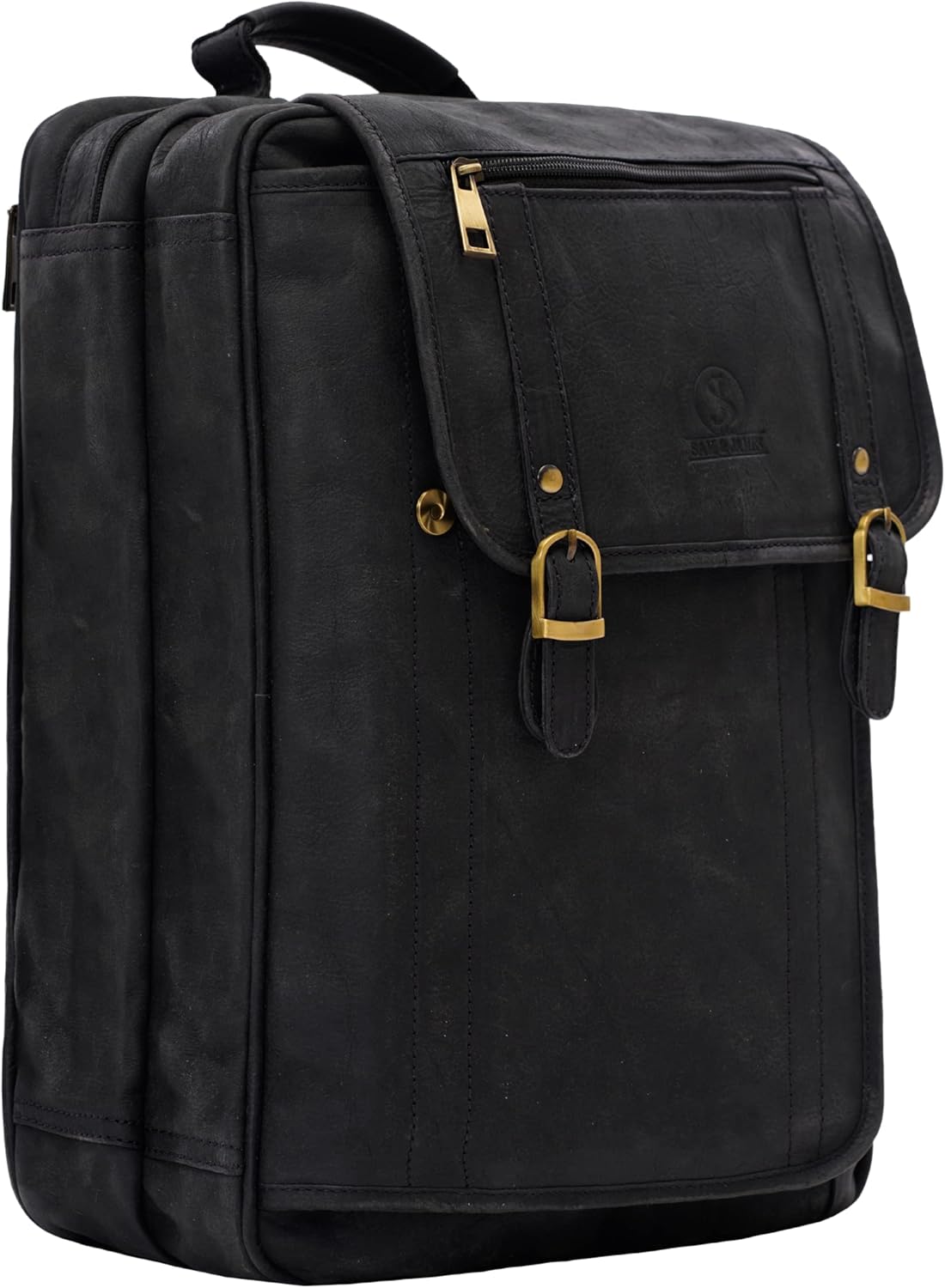 DreamController Real Leather Backpack Convertible 5in1