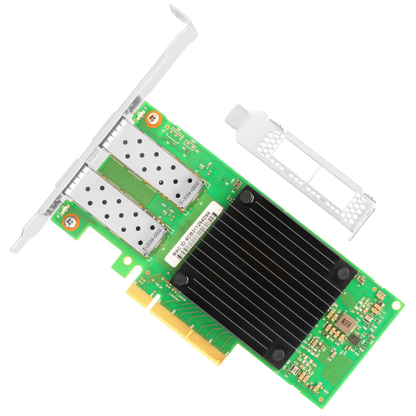 per Mellanox ConnectX5 Su 25Gb Adattatore di rete Ethernet, Confrontare con MCX512A-ACAT, Dual SFP28 Porte PCIe 3.0X8, RDMA, Nic 25 Gigabit per Windows/Windows Server/Linux