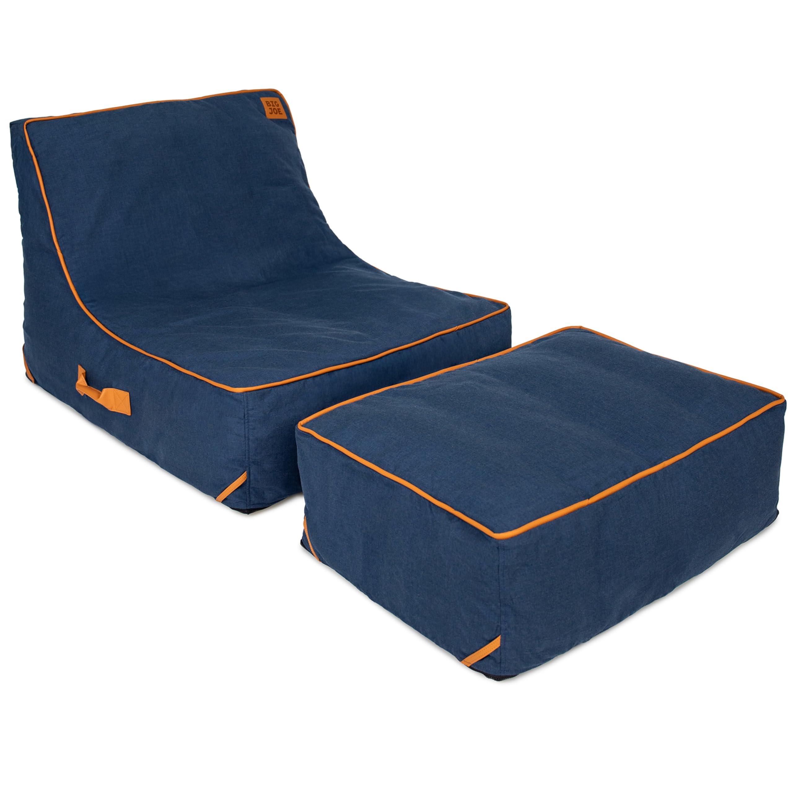 Photo 1 of Big Joe Lux Sealander Pool Float and Patio Chair, Harbor Blue, Premier Mesh, Durable UV Protected Polyester Blend, No Inflation Needed