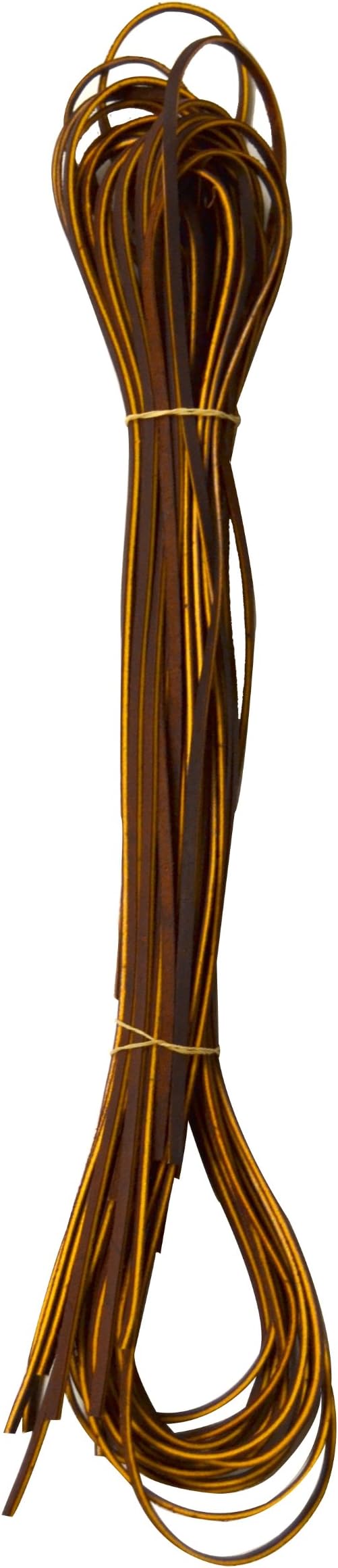 reLACER Standard Width 3/16-Inch Leather Laces for Baseball Gloves (Pack of 12), Brown