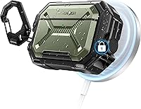 Vista 1 de MOBOSI para Funda de AirPods Pro 3 [Funda Impermeable IP68 para AirPods Pro 3 y Compatible con MagSafe] Funda Protectora de Grado Militar