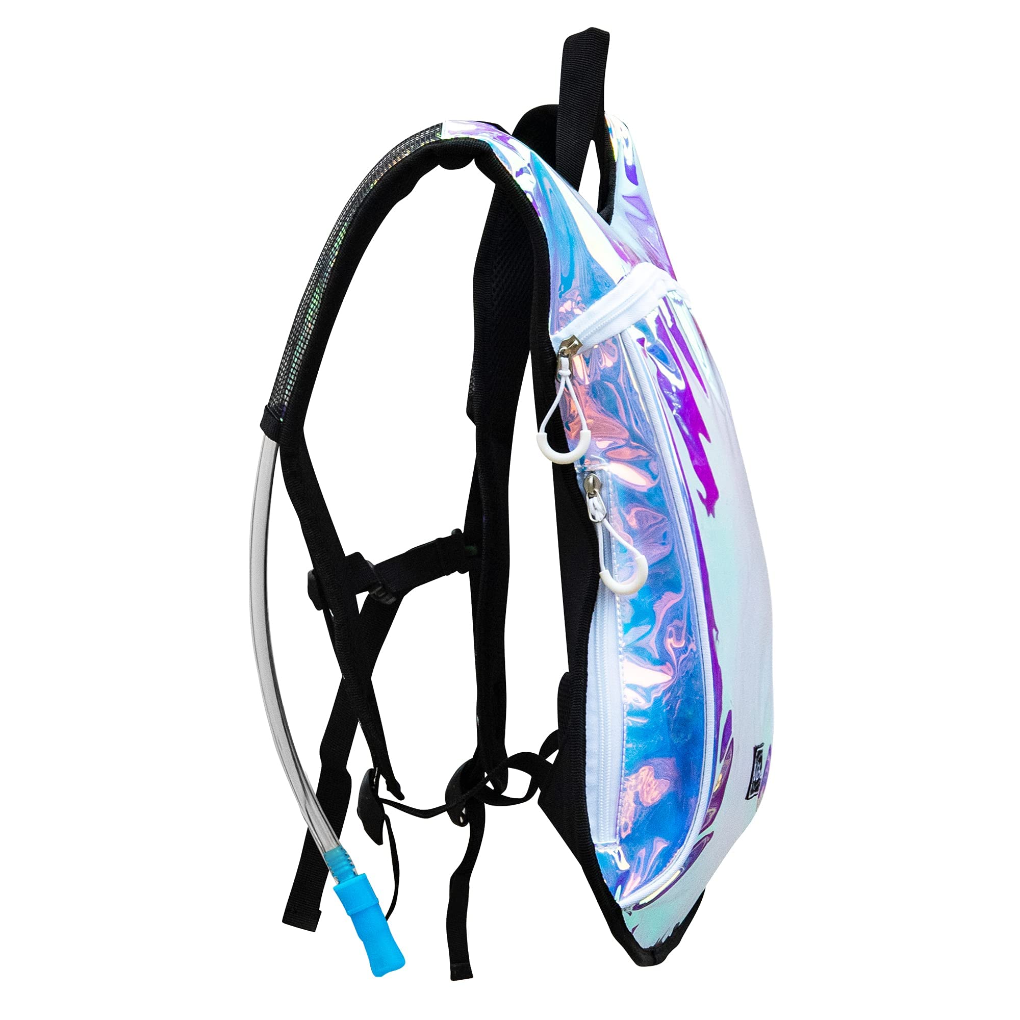 Hydration Backpack - Retro Floral – Vibe Festival Gear - View #3