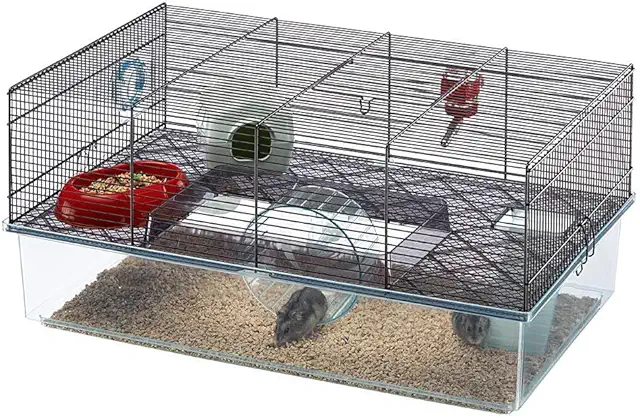 Ferplast FAVOLA Hamsterkooi - Twee verdiepingen kooi voor hamsters en muizen